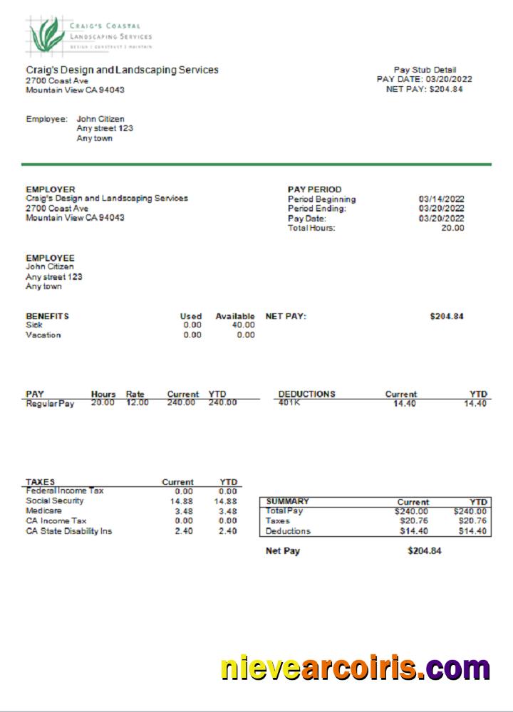 USA California design & landscaping services company